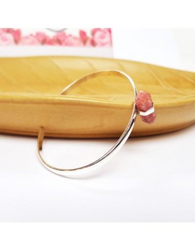 Bracelet rhodochrosite silver 925