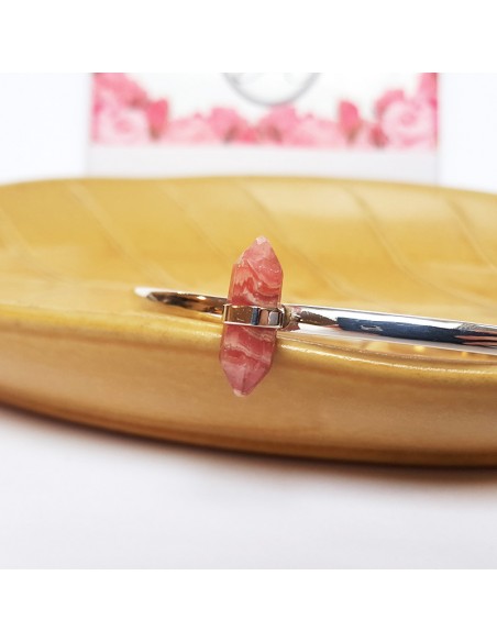 Bracelet rhodochrosite silver 925