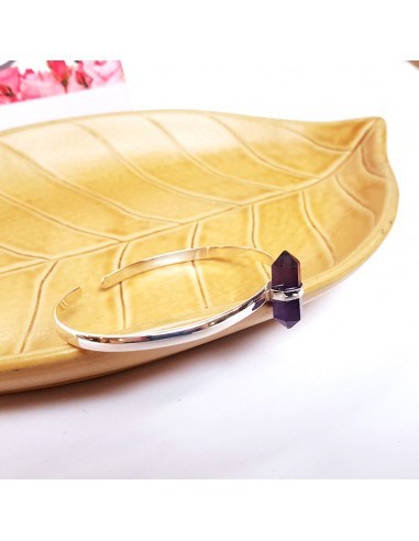 925 silver amethyst bracelet