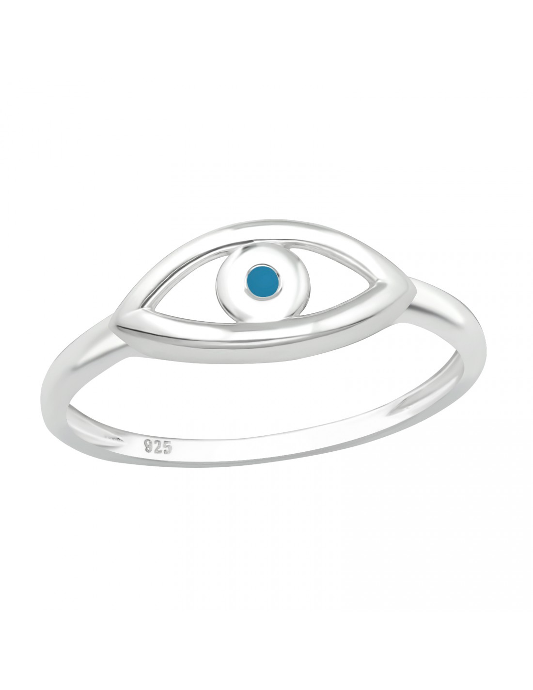Evil Eye Silver Ring – SILBERUH