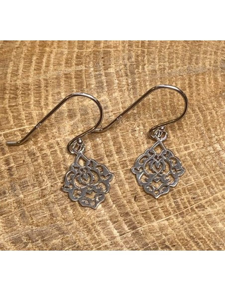 Filigree earrings - Mila maria in silver 925