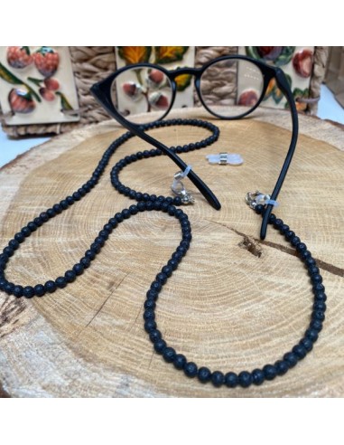 Glasses cord - Lava stone
