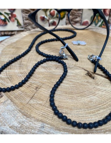 Glasses cord - Lava stone