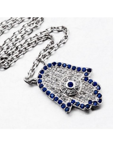 Fatma's hand ketting - zilver 925