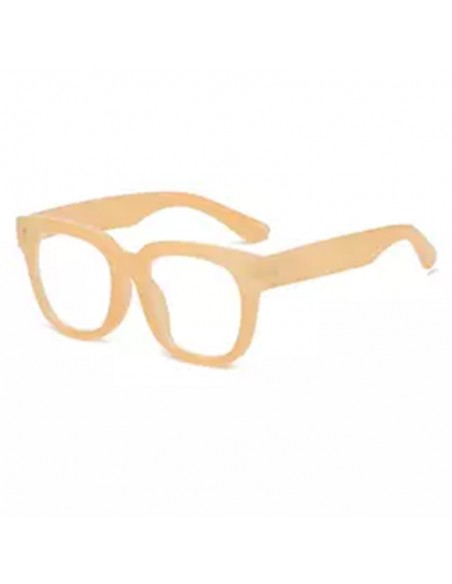 Lesebrille im Retrolook - beige