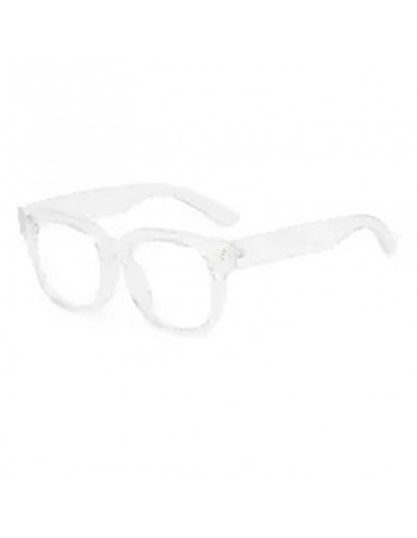 Retro-Lesebrille - transparent +3.00