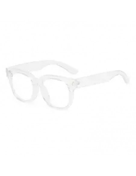 Retro-Lesebrille - transparent +3.00