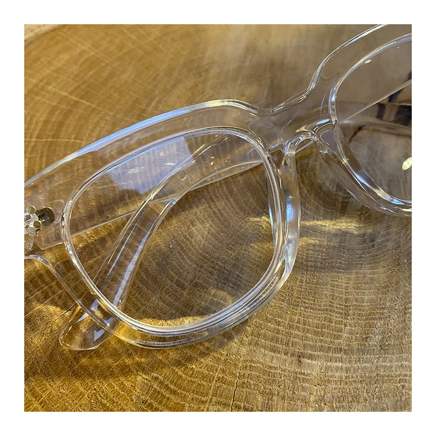 Clear Retro Reading Glasses +3.00 | Look Hippie Chic