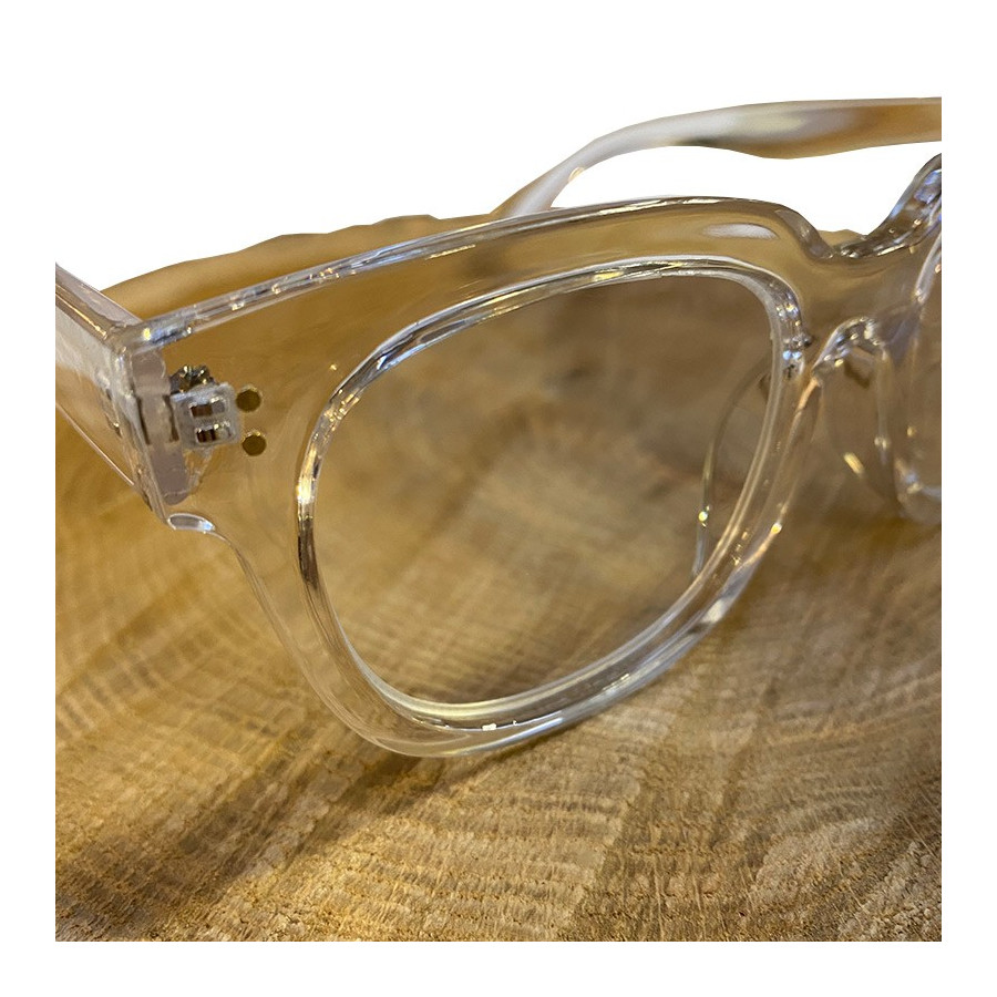 Lunettes de lecture transparentes +3,00 | Look Hippie Chic