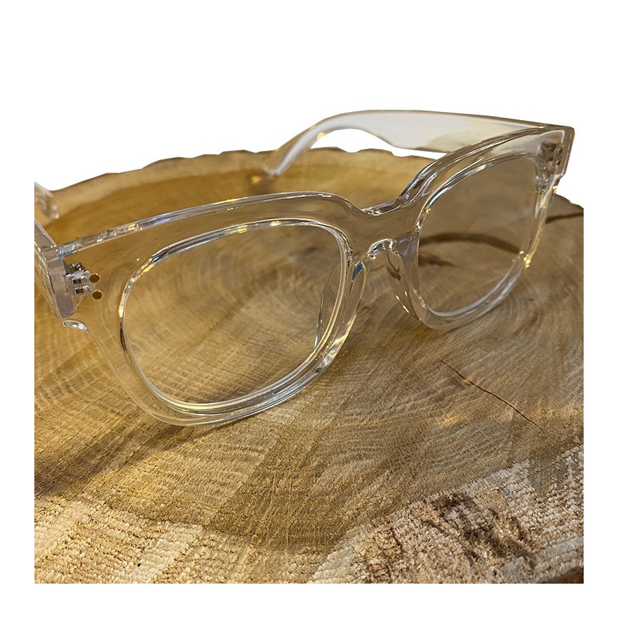 Lunettes de lecture transparentes +3,00 | Look Hippie Chic