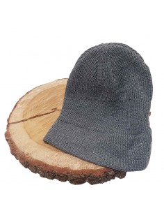 Grey woolen hat