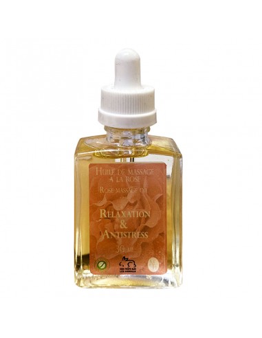 Huile de massage à la rose