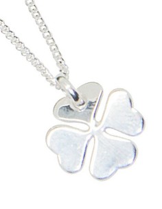 Lucky clover pendant - Real Silver 925
