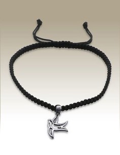 Adjustable dove bracelet - silver 925