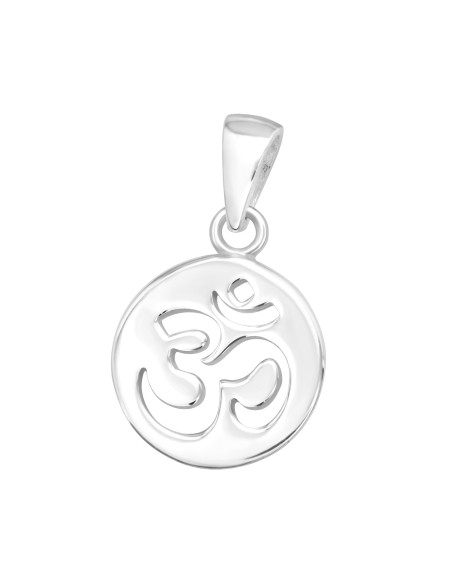Om Symbol Pendant - Silver 925