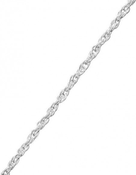 Verstelbare ketting - zilver 925 - 38 cm