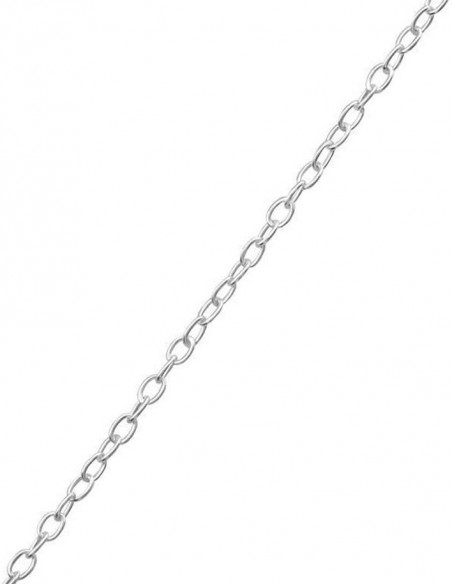Verstelbare ketting - 925 Sterling Zilver - 42 cm