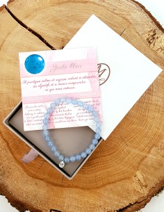 Blue Jade bracelet - stone of tranquility