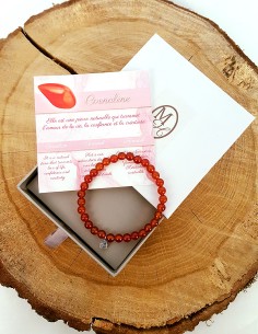 Carnelian bracelet - stone of creativity