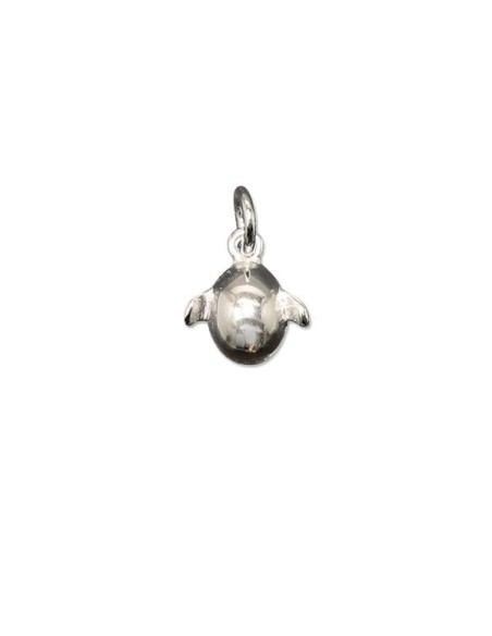 Pendentif ange protection futur maman - argent 925
