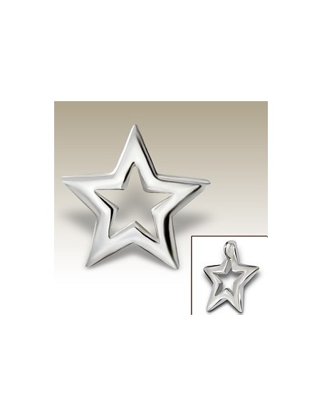Pendentif étoile - argent 925