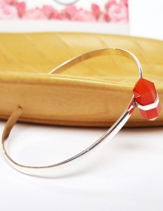 Armband sardonyx zilver 925