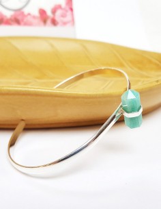 Bracelet amazonite argent 925