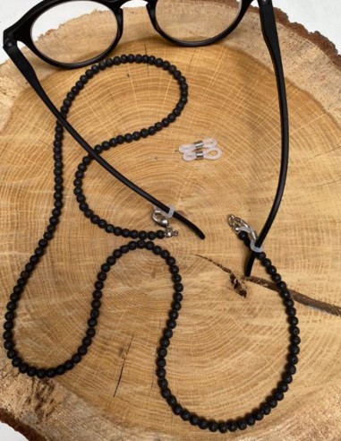 Glasses cord - Lava stone