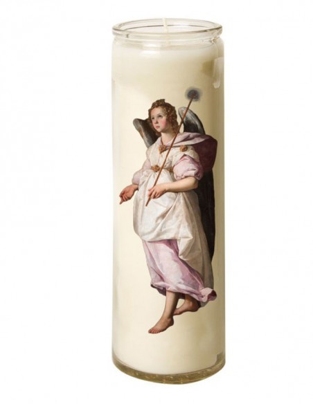 Kerze 7 Tage im Glas Engel - Zepter