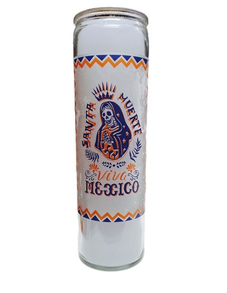 Personalised Día de los Muertos candle – Viva Mexico