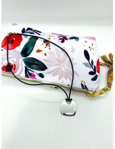 Moderne ronde vierkante hanger in 925 sterling zilver