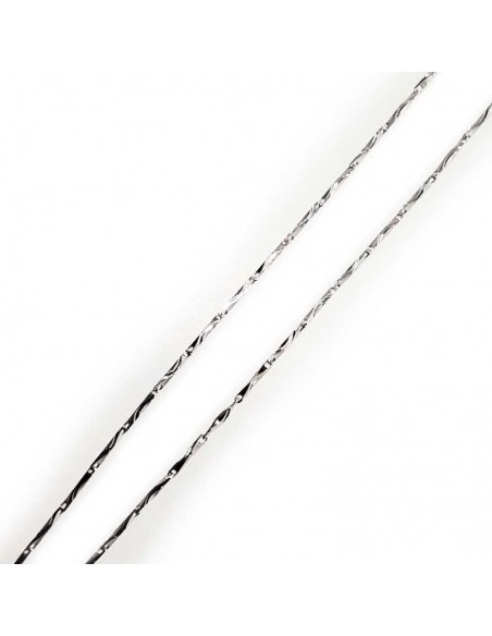 925 zilveren fantasieketting - 45 cm