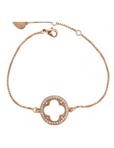 Bracelet élégant plaqué or rose