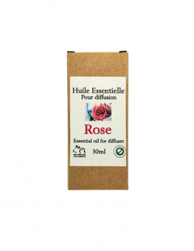 Huile essentielle à la rose pour diffusion