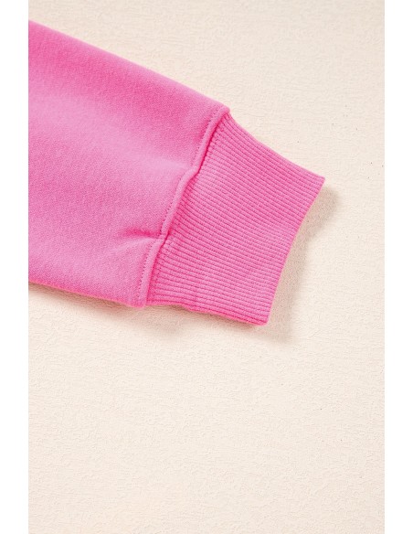 Fuchsia Sweatshirt – Een Onmisbaar Stuk in Jouw Garderobe