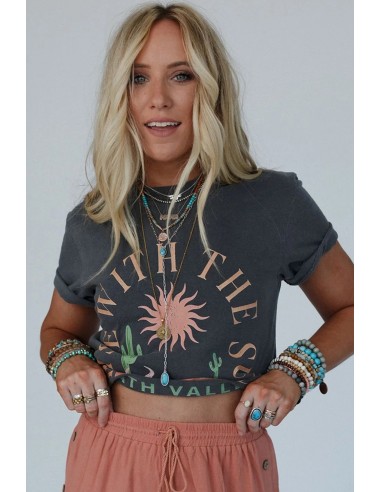 T-shirt Bohème Soleil Cactus – Look Stylé et Confortable
