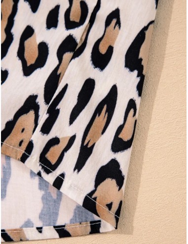 Oversize Leopardbluse mit Ballonärmeln – Stil & Komfort