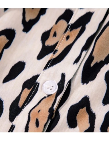 Oversized Leopard Blouse with Balloon Sleeves – Style & Comfort