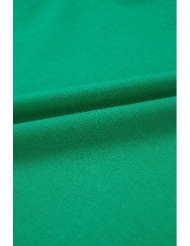 Top à Manches avec volants Brodées Vert Foncé – style naturel et bohème chic