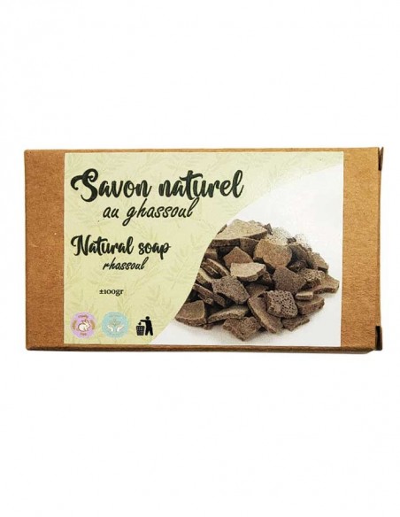 Vaste zeep met ghassoul