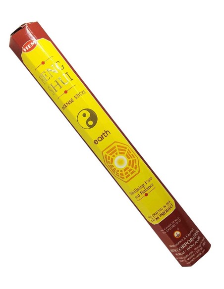 Encens Feng Shui Earth bâtons - tube HEM