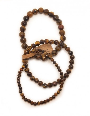 Tiger eye bracelets - Set of 3 sizes