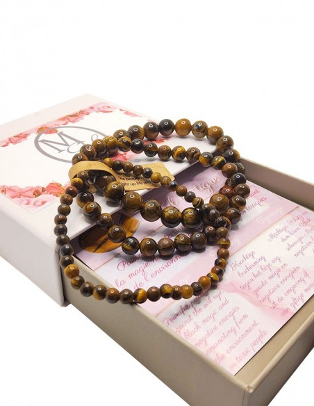 Bracelets Oeil de Tigre - Set de 3 tailles