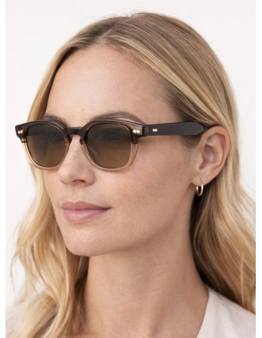 Vintage polarisierte Sonnenbrille aus Acetat – CE-zertifiziert