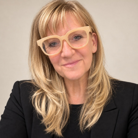 Lunettes de lecture rétro beiges avec pochette de rangement