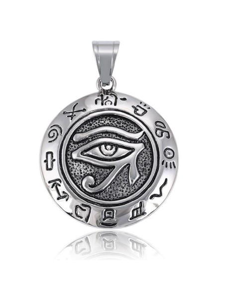 Eye of Ra Pendant - stainless steel