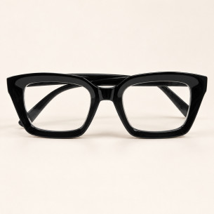 Lunettes de lecture noires anti lumière bleue mixtes | LHC