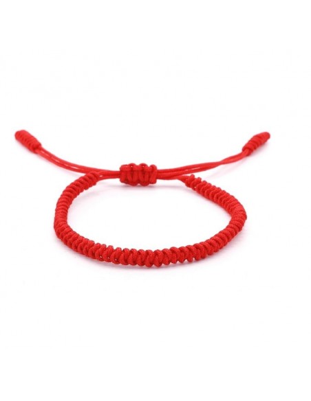 Lucky Tibetan Jewelry Weave Red String Bracelet Weave Bangle Amulet Red Rope  | eBay
